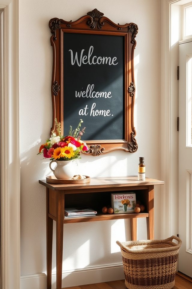 customizable entrance message board