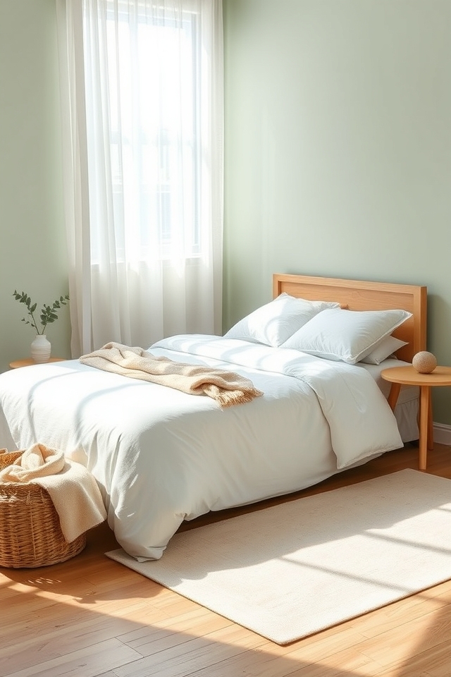 declutter bedroom for serenity