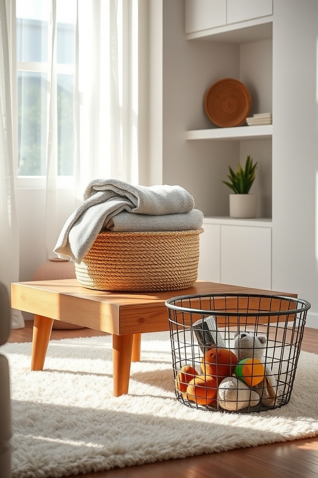 decorative baskets for storage
