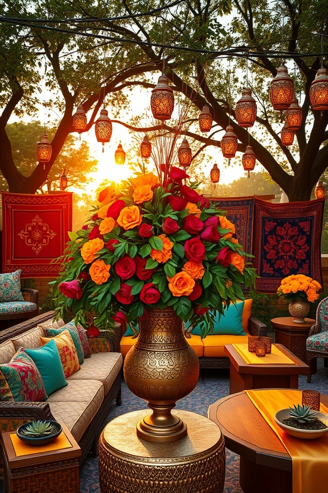 decorative statement pieces enhance