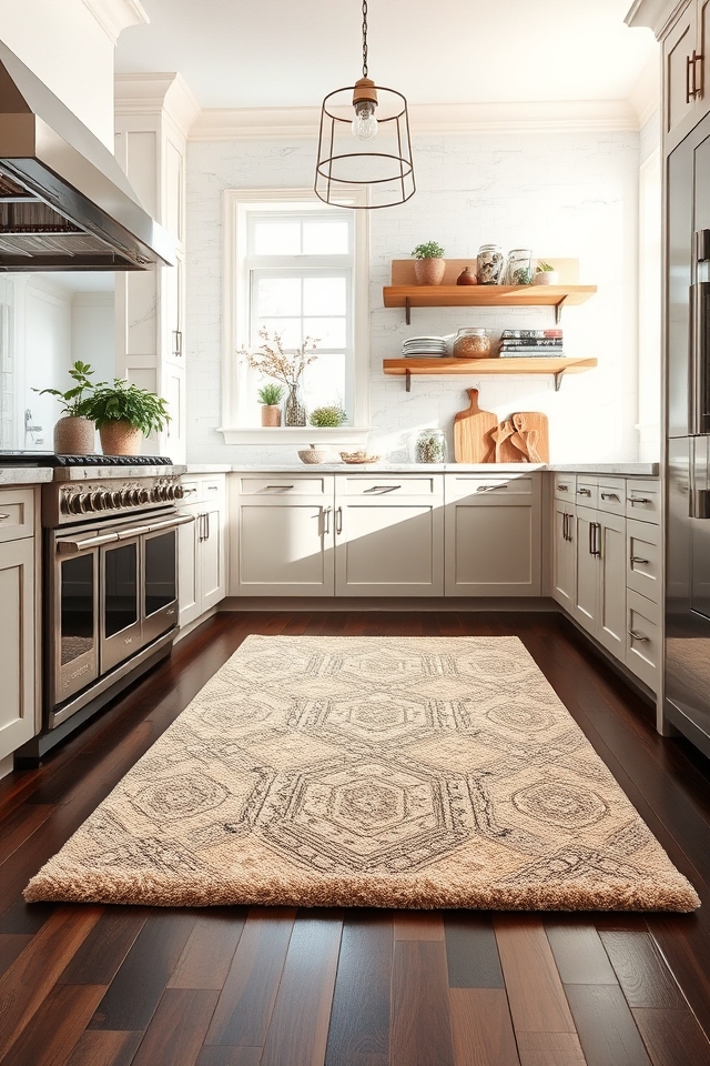 durable stylish kitchen rug