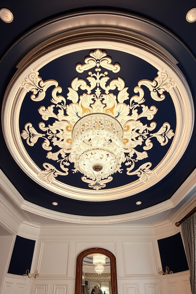elegant decorative ceiling accents