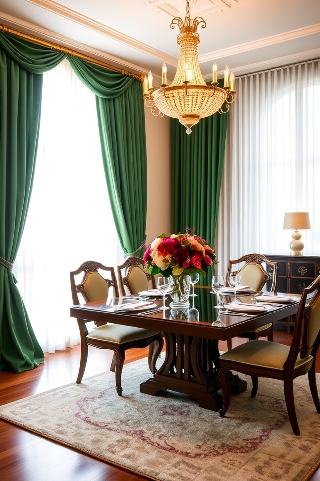 elegant dining room enhancements