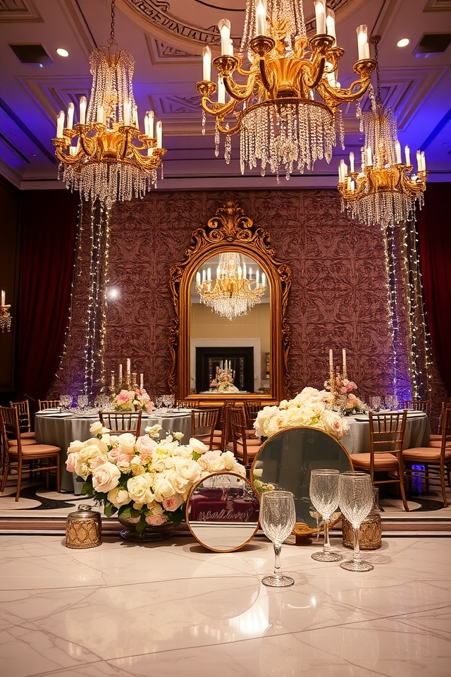 elegant mirror decor transformation