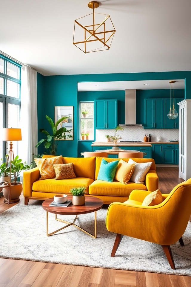 energetic modern cozy palette