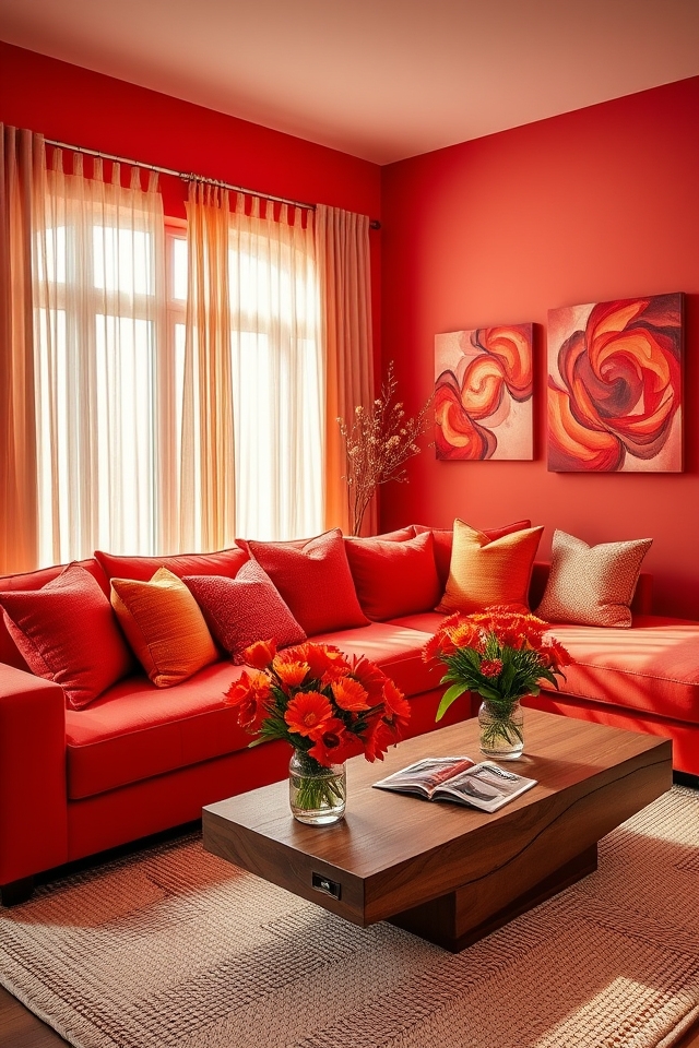 energizing vibrant color accents
