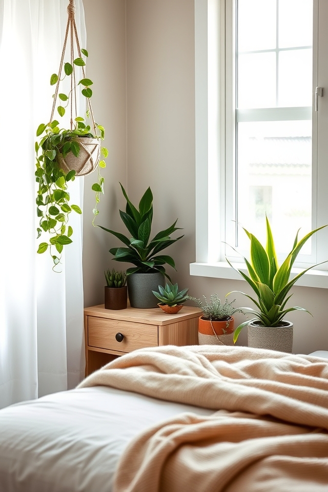 enhance ambiance with plants