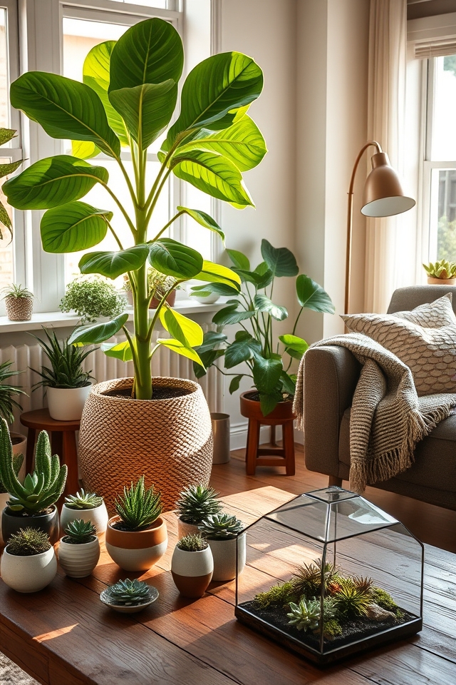 enhance home with plants