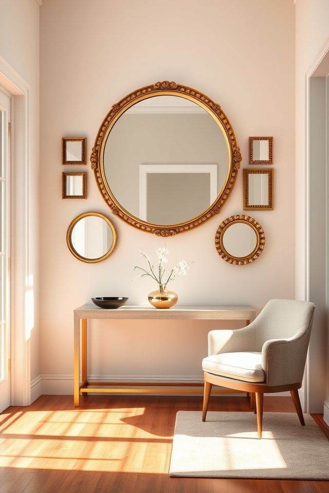 enhance space with mirrors