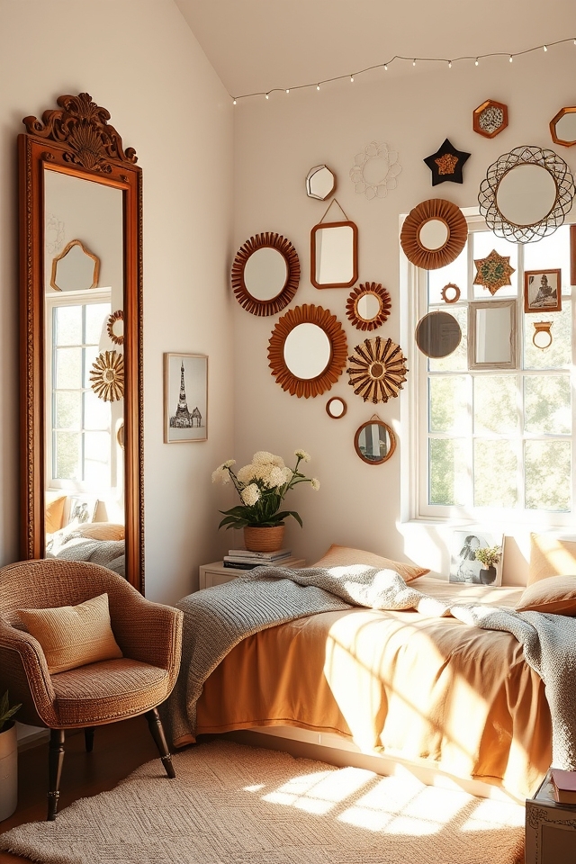 enhance space with mirrors