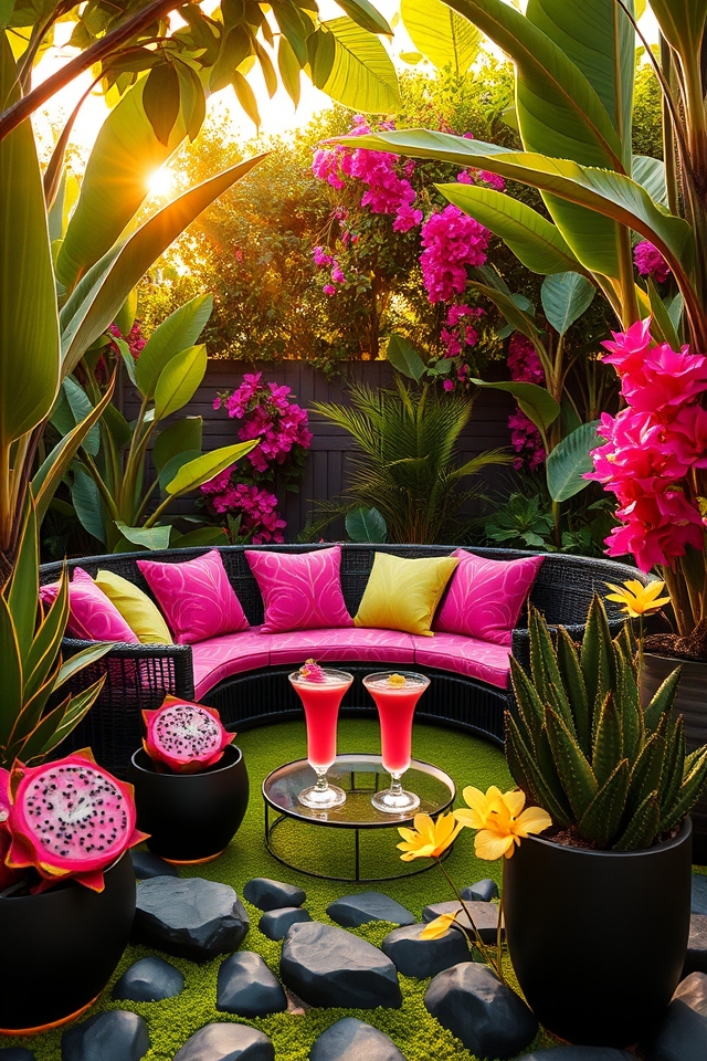 exotic dragon fruit retreat