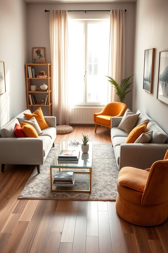 experiment with room layouts