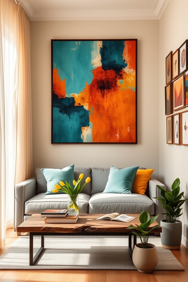 eye catching focal point artwork