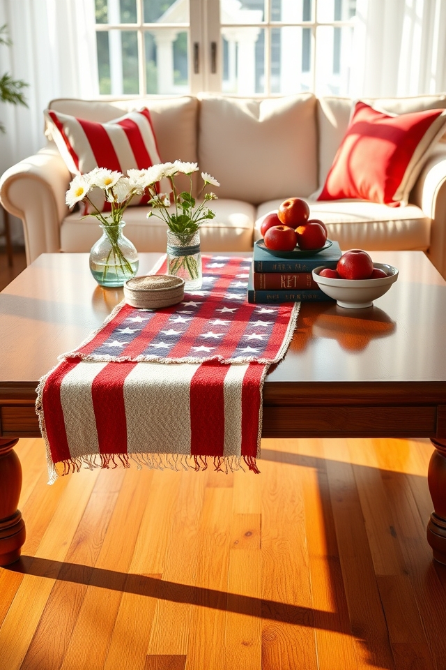 festive patriotic table runners