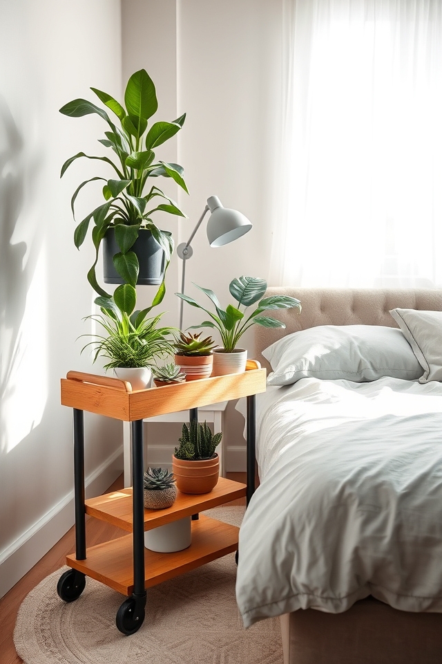 flexible indoor plant arrangement