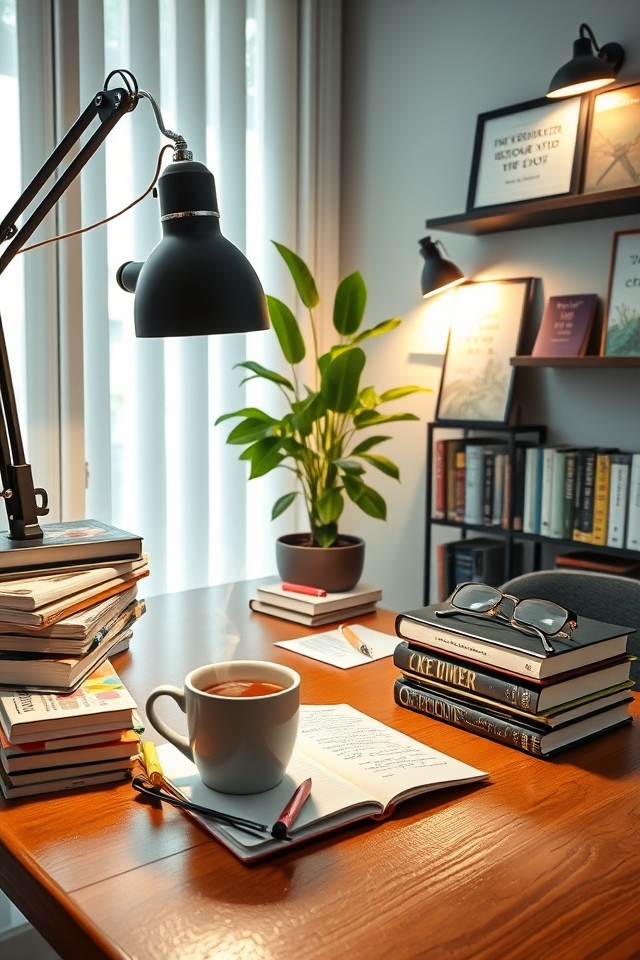focused study lighting options