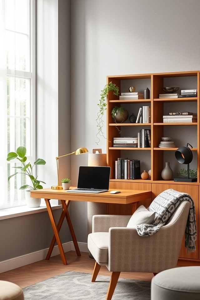 folding desk for limited spaces
