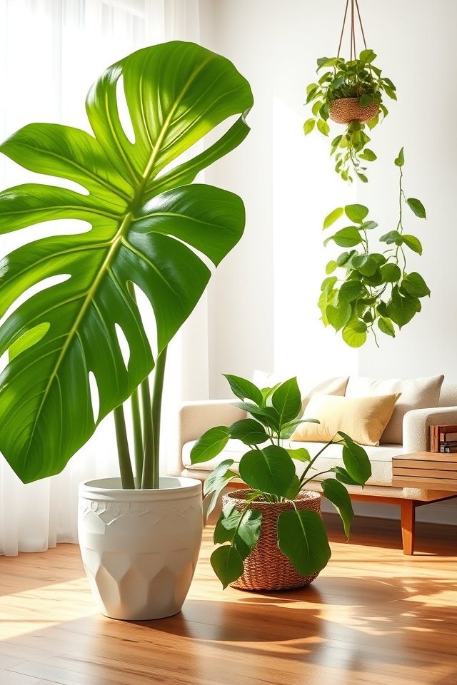 fresh avocado green plants