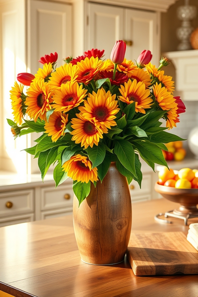 fresh flower centerpieces vibrant