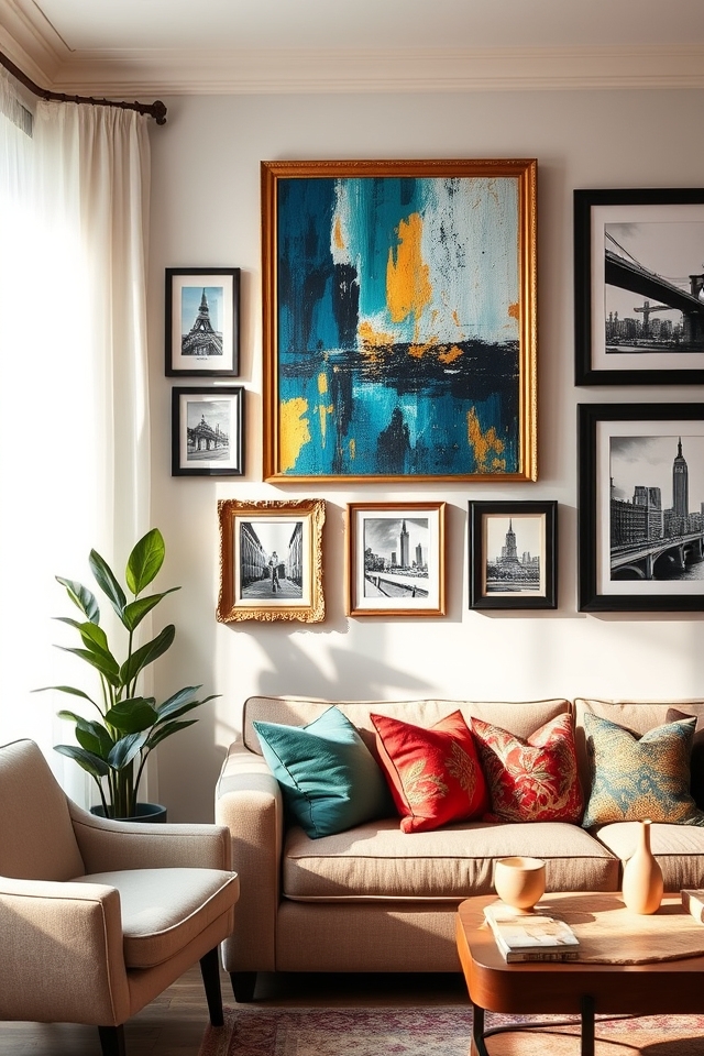 gallery style wall art