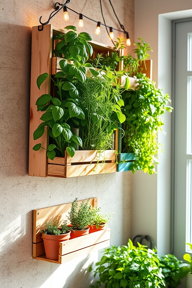 herb garden wall decor