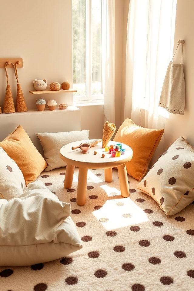 imaginative cookie dough corner