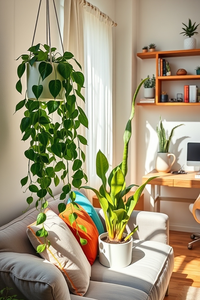 indoor plants enhance ambiance