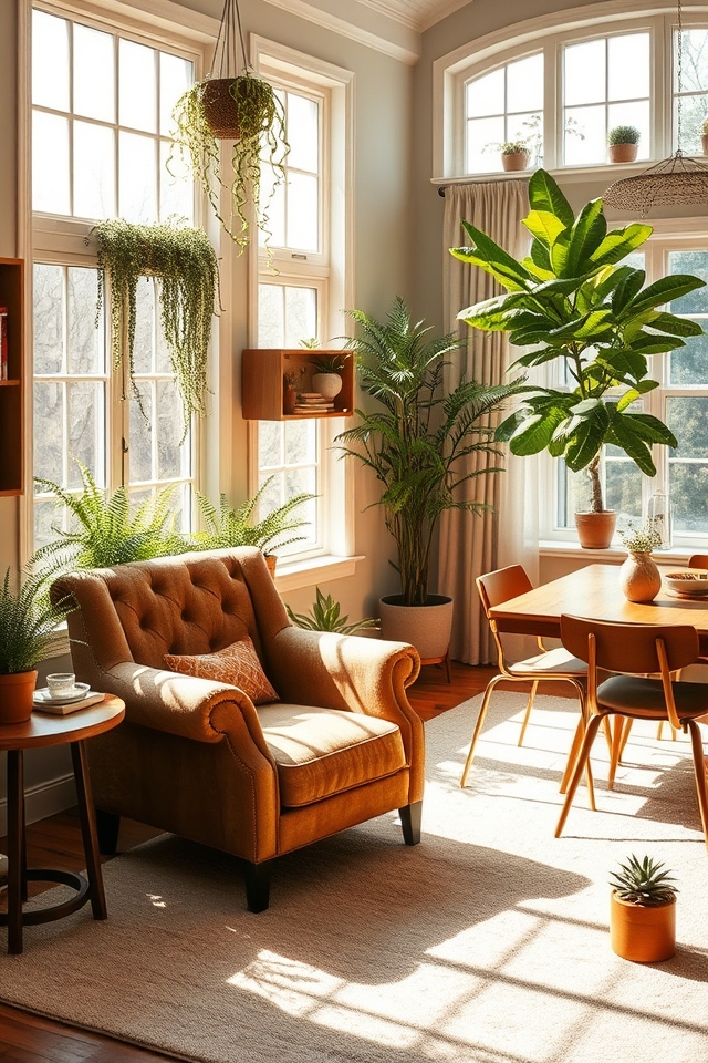 indoor plants enhance atmosphere