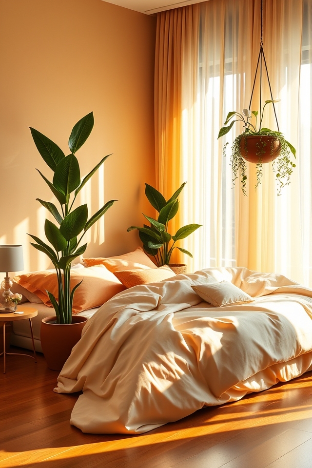 indoor plants enhance tranquility