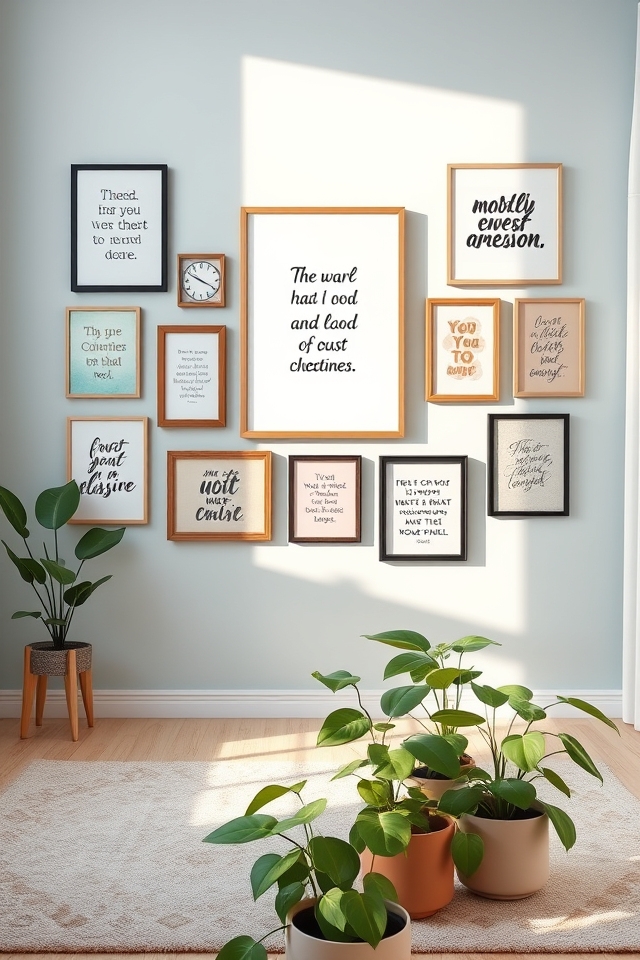 inspirational wall art quotes