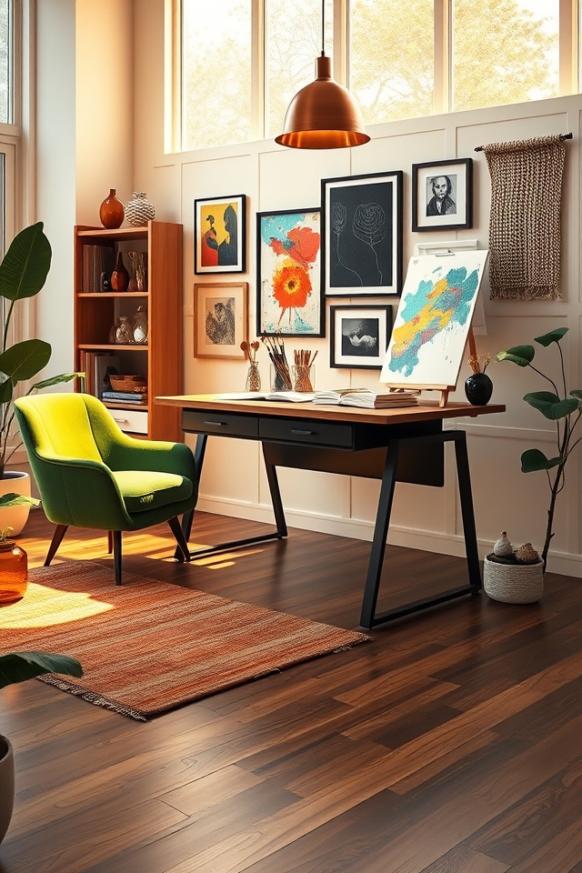 inspiring artistic creative spaces