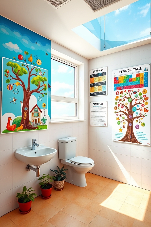 inspiring bathroom learning spaces