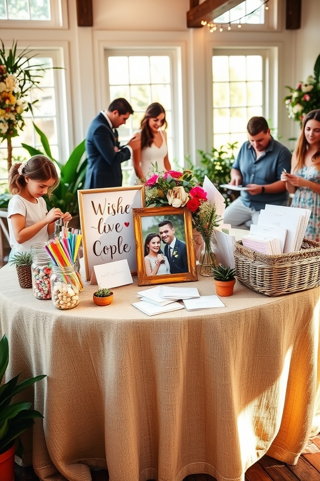 interactive diy craft stations