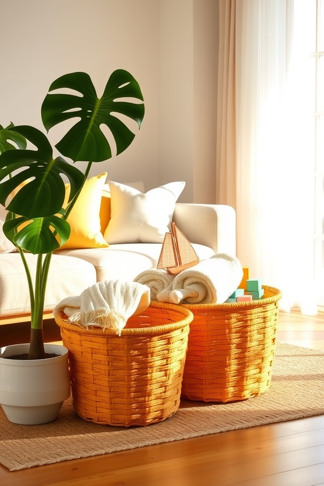 juicy mango storage baskets