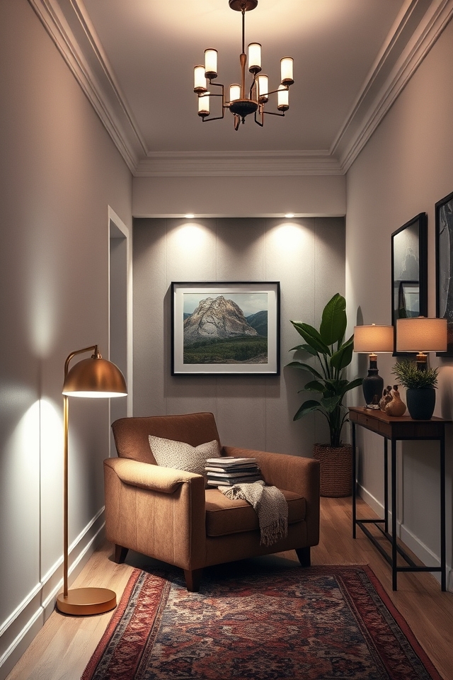 layered lighting for ambiance