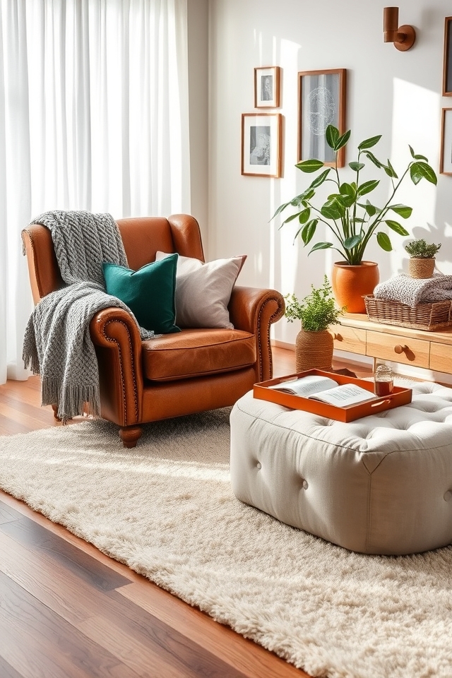 layered textures create warmth