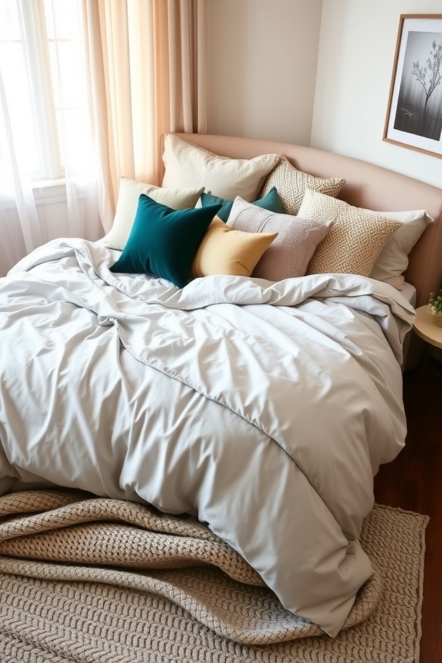 layering textures for coziness