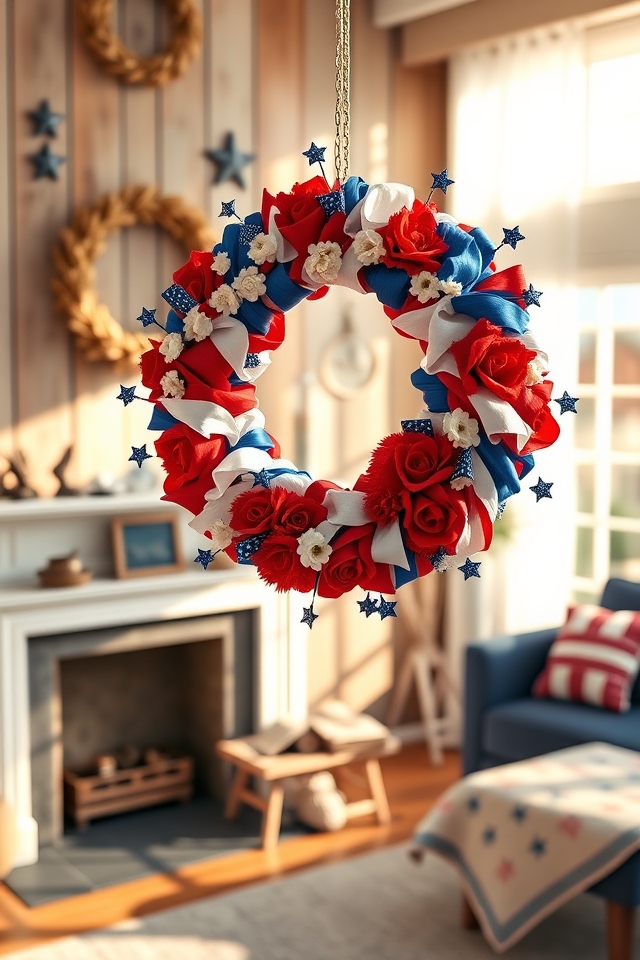 liberty inspired red white blue