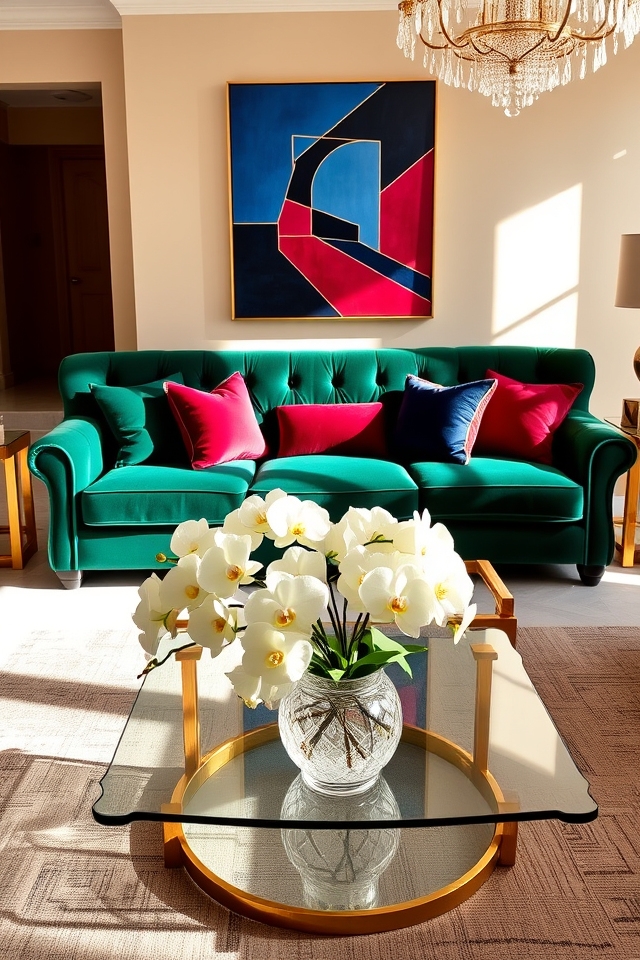 luxe living room colors