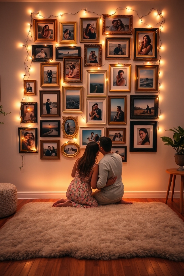 meaningful photo wall proposal