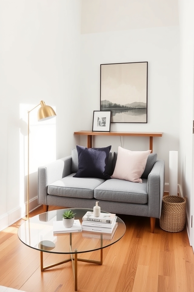 minimalist decor enhances spaciousness