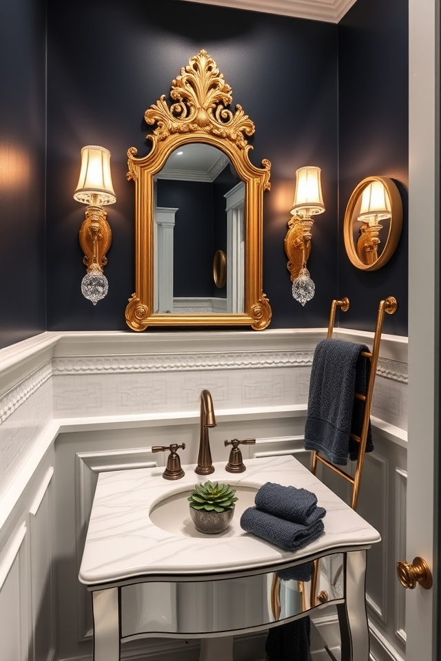 mirrors enhance bathroom aesthetics