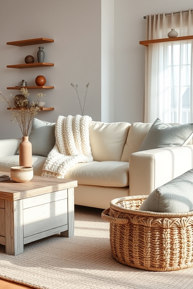 mixing textures for warmth