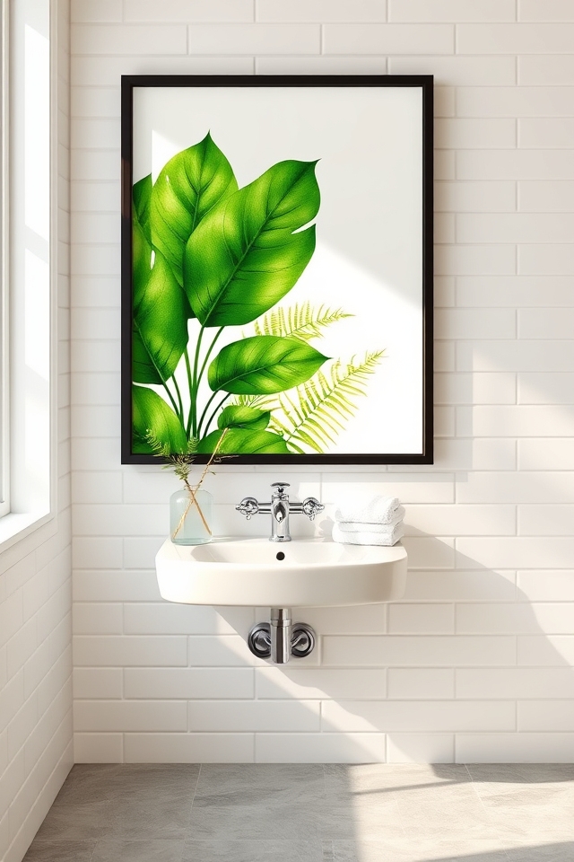 mojito inspired nature wall art