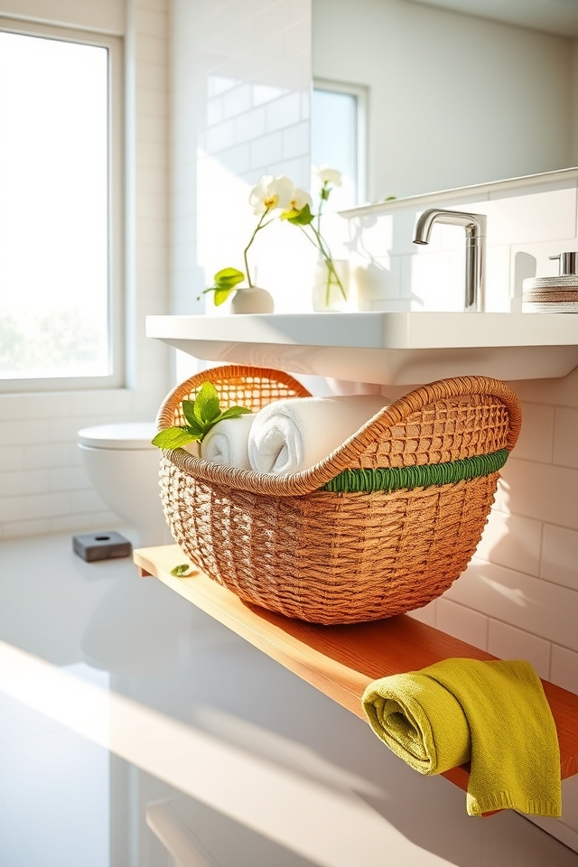 mojito inspired storage basket