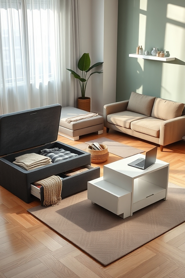 multi functional furniture essentials