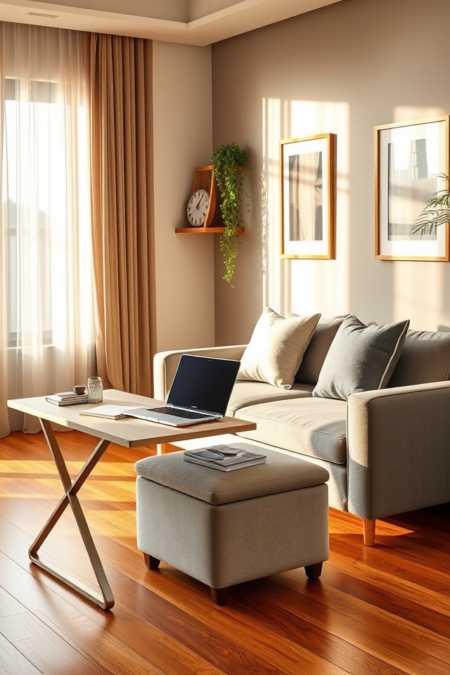 multifunctional furniture for efficiency