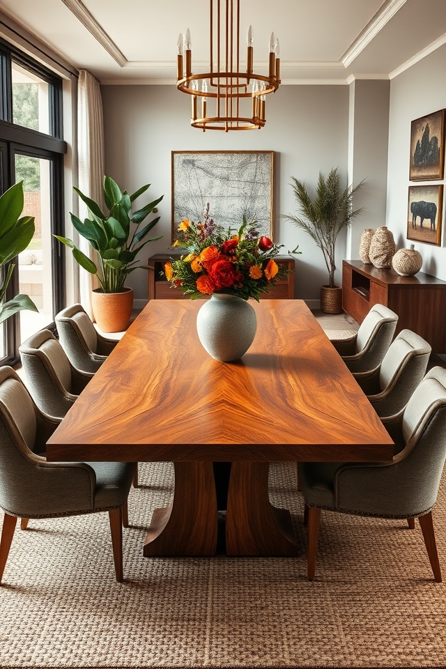 natural elegance in dining