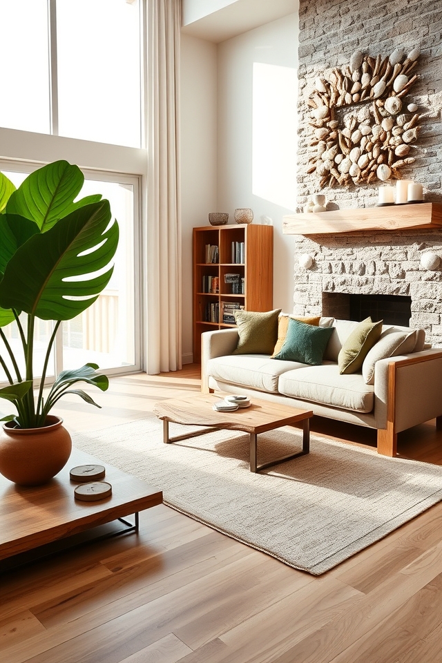 natural elements for tranquility