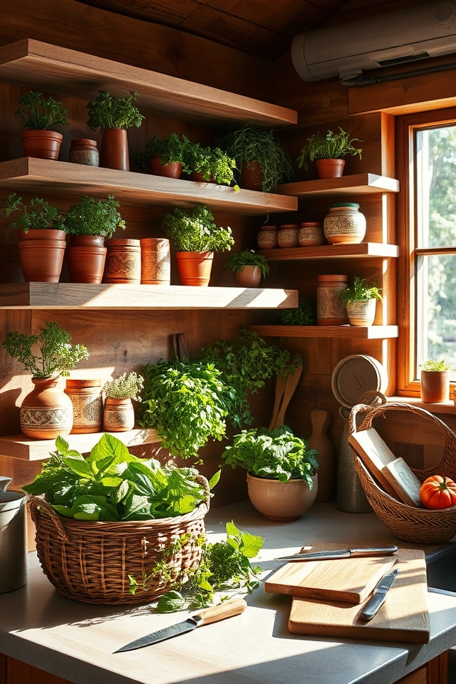 natural finishes for shelving